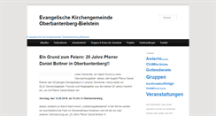 Desktop Screenshot of ek-oberbantenberg.de